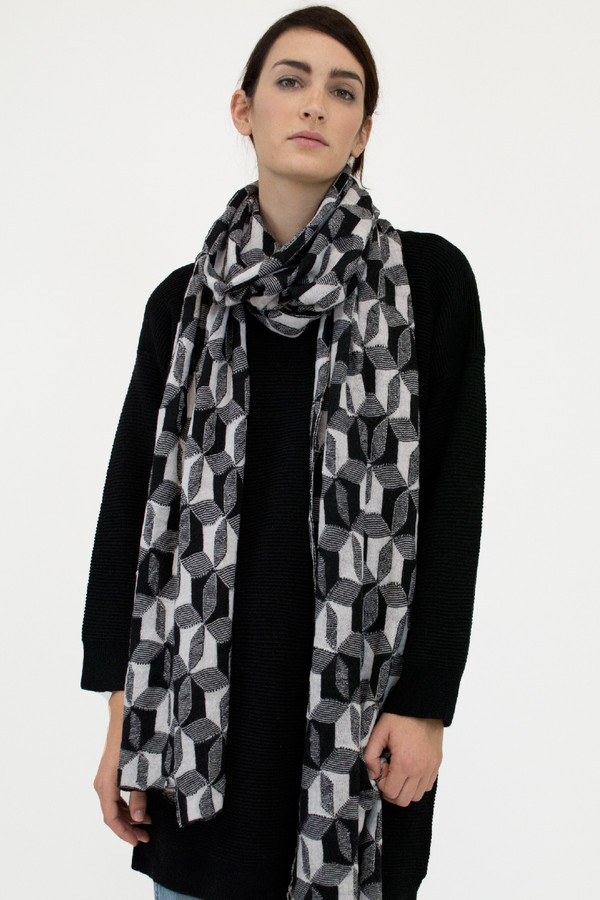 Micaela Greg Optic Scarf Micaela Greg Optic Scarf