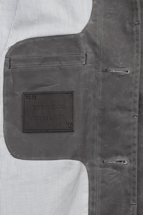 John Blasioli x Bridge & Burn Waxed Chore Coat John Blasioli x Bridge & Burn Waxed Chore Coat