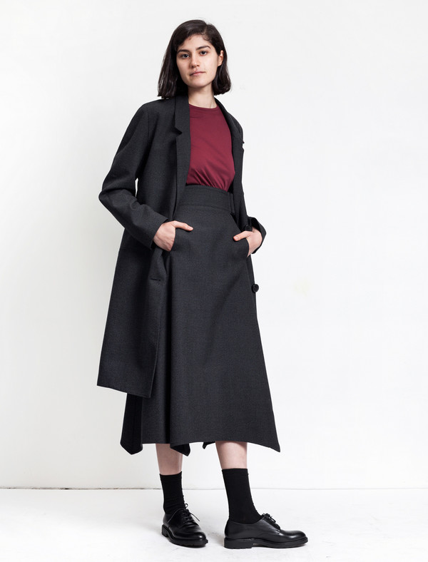 Lemaire Suit Coat Slate Lemaire Suit Coat Slate