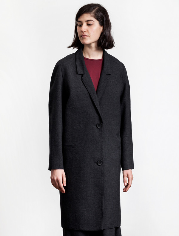 Lemaire Suit Coat Slate Lemaire Suit Coat Slate