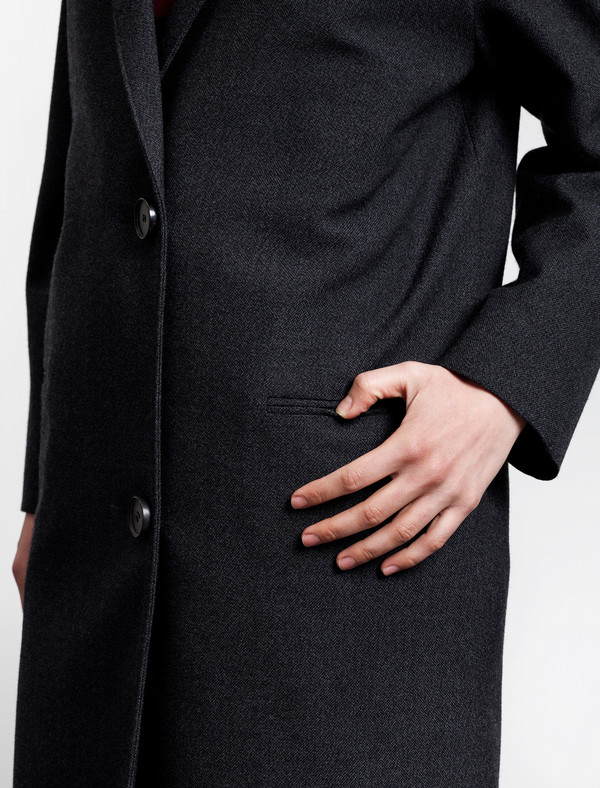 Lemaire Suit Coat Slate Lemaire Suit Coat Slate