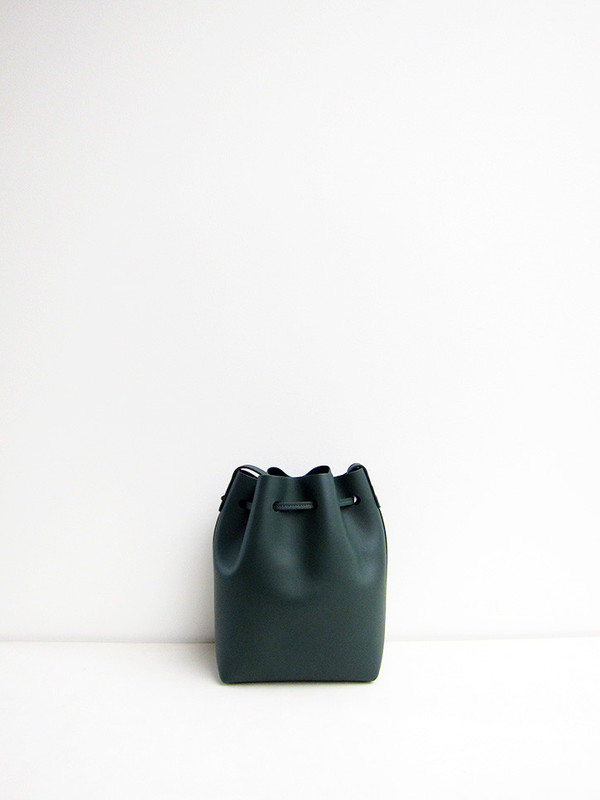 Mini Bucket Bag, Calf, Moss Mini Bucket Bag, Calf, Moss