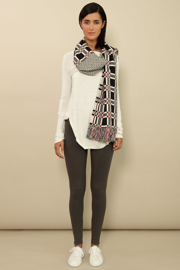 Ace & Jig Geo patched scarf Ace & Jig Geo patched scarf