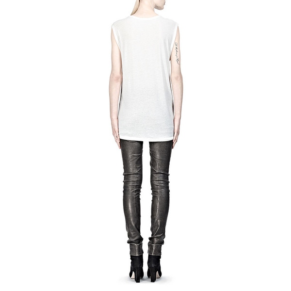 T By Alexander Wang SLUB CLASSIC MUSCLE TEE T By Alexander Wang SLUB CLASSIC MUSCLE TEE
