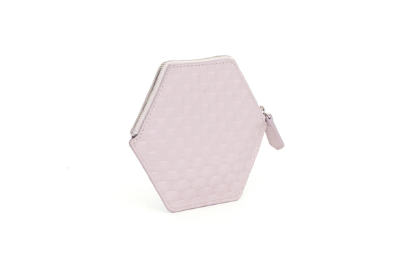 Nº31 Hexa Wallet Chequered in Desert Rose Nº31 Hexa Wallet Chequered in Desert Rose