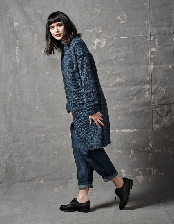 ALI GOLDEN SWEATER COAT - GREY ALI GOLDEN SWEATER COAT - GREY