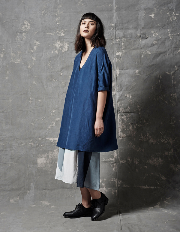 ALI GOLDEN SILK/LINEN KIMONO TUNIC - RUST ALI GOLDEN SILK/LINEN KIMONO TUNIC - RUST