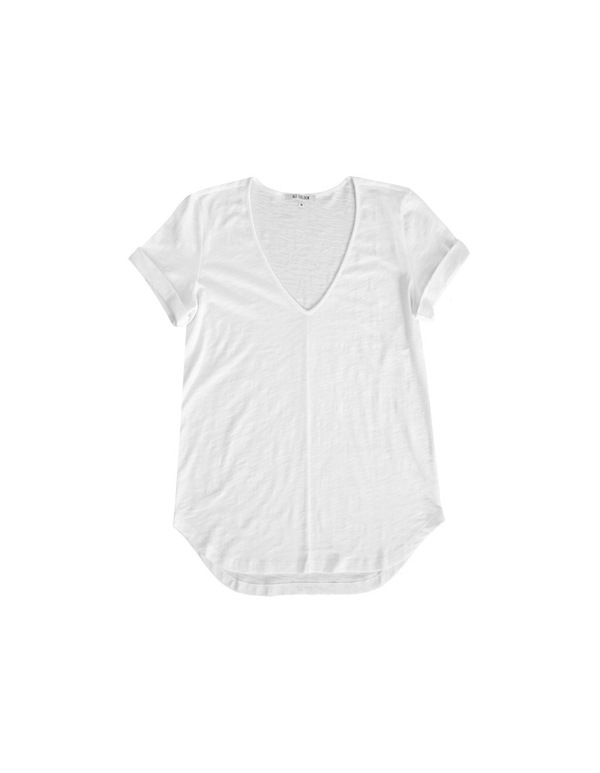 ALI GOLDEN KNIT T-SHIRT - WHITE ALI GOLDEN KNIT T-SHIRT - WHITE