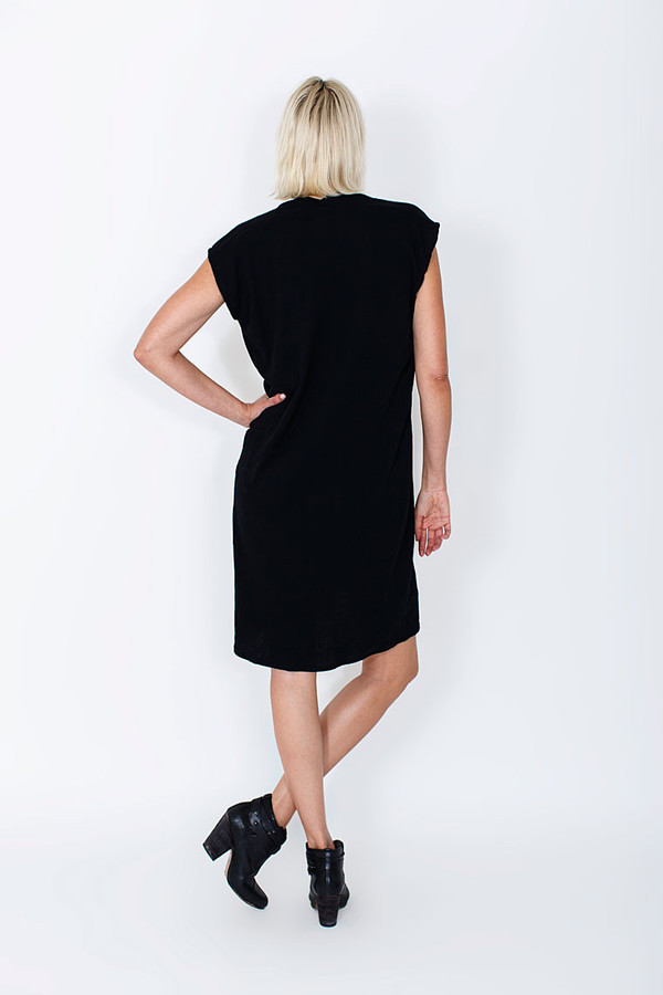 Miranda Bennett Black Everyday Dress, Silk Miranda Bennett Black Everyday Dress, Silk