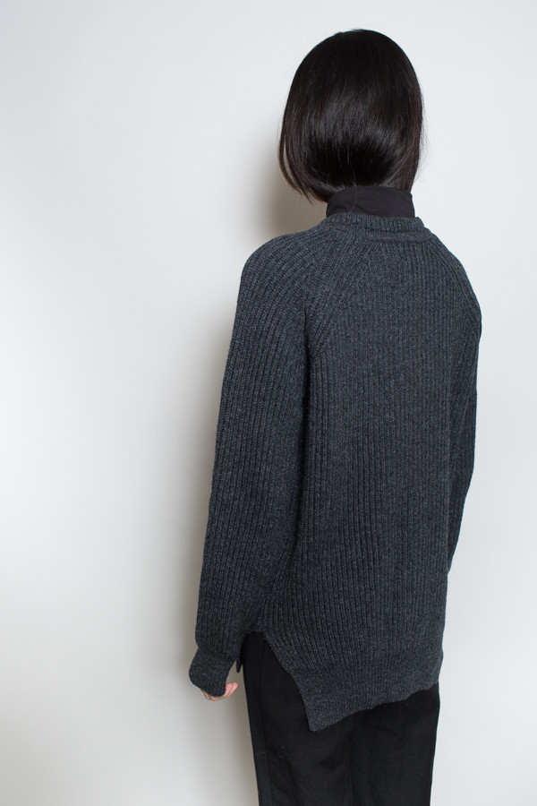 Achro Chunky Knit Round Neck Sweater Achro Chunky Knit Round Neck Sweater