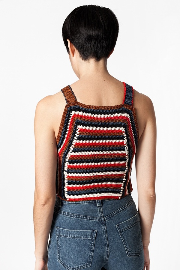 Rachel Comey Crochet Cropped Tank Rachel Comey Crochet Cropped Tank