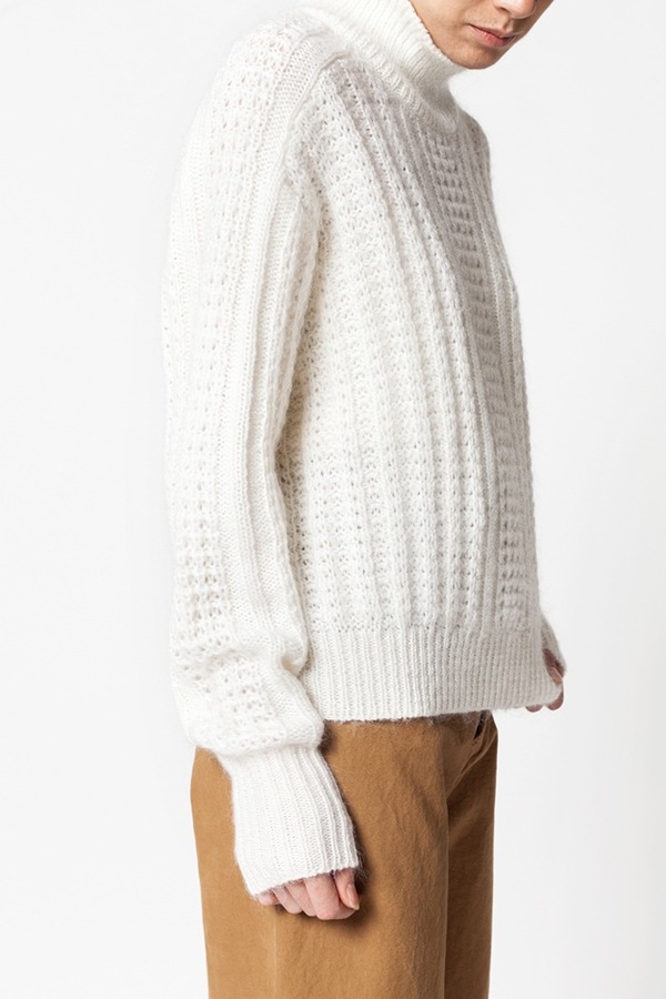 Demylee Tagan Turtleneck - ivory Demylee Tagan Turtleneck - ivory