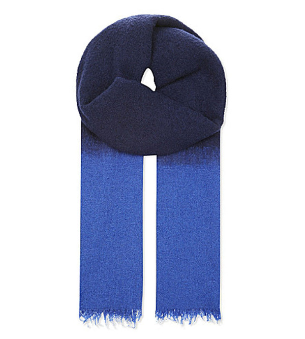 destin Navy Duofluffy Scarf destin Navy Duofluffy Scarf