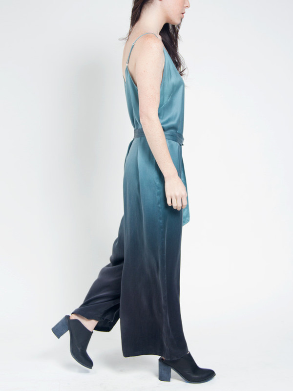 Calico x Swords-Smith x Print All Over Me Aurora Silk Jumpsuit Calico x Swords-Smith x Print All Over Me Aurora Silk Jumpsuit