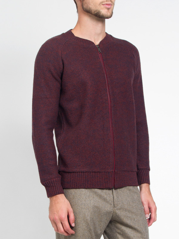 Men's Journal Boiled Melange Cardigan Sweater Men's Journal Boiled Melange Cardigan Sweater