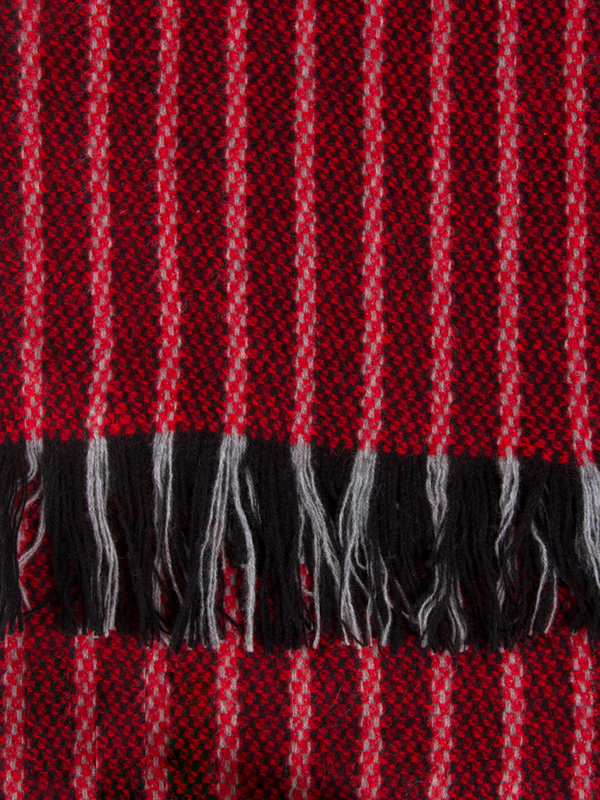 The Dunlap Weavers Calvary Cashmere Scarf The Dunlap Weavers Calvary Cashmere Scarf