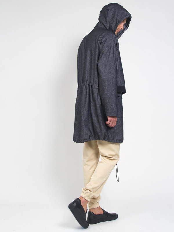 Men's House of the Very Islands Double Front Wool Parka Men's House of the Very Islands Double Front Wool Parka
