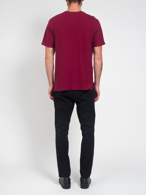 Men's Fanmail Raglan Tee Red Men's Fanmail Raglan Tee Red