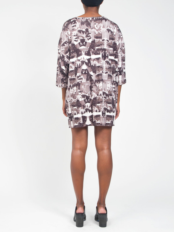 R/H Square Dress Library Print R/H Square Dress Library Print