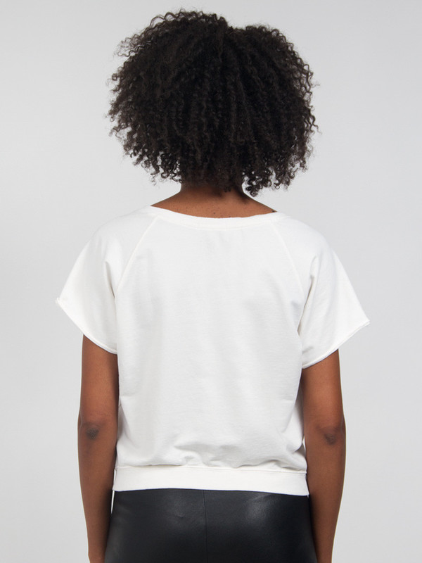 Skin Sweatshirt Tee Hemp White Skin Sweatshirt Tee Hemp White