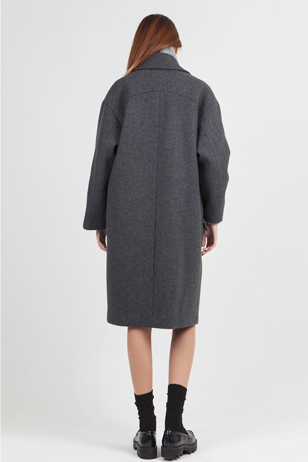 LOOKAST Oversized Long Coat- Grey LOOKAST Oversized Long Coat- Grey