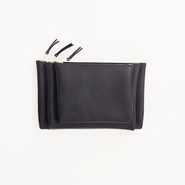 ARA Handbags - Black Clutch No. 1 ARA Handbags - Black Clutch No. 1