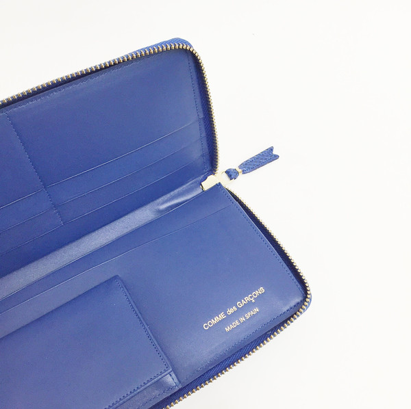 Comme des Garcons - Blue Luxury Group Long Wallet Comme des Garcons - Blue Luxury Group Long Wallet