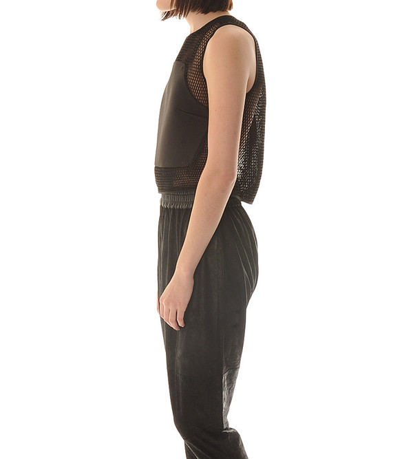 Shakuhachi Mesh Crop Top Shakuhachi Mesh Crop Top
