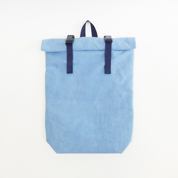 Sacs Roll Top Backpack No. 1 - Indigo Sacs Roll Top Backpack No. 1 - Indigo