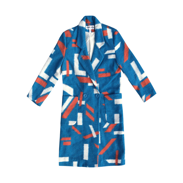 Kurt Lyle WOOL CONFETTI COAT Kurt Lyle WOOL CONFETTI COAT