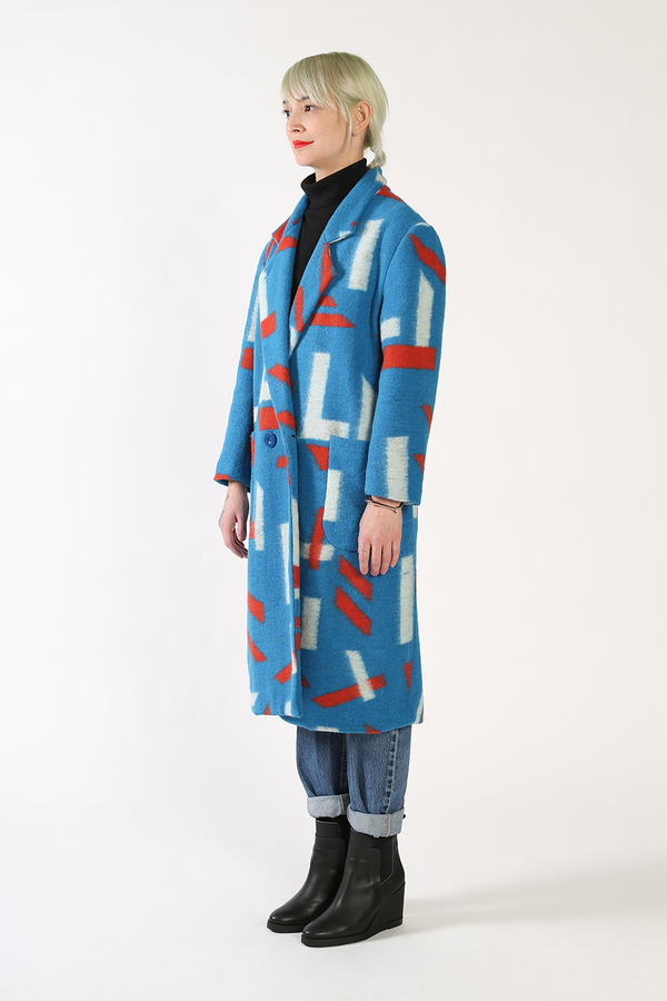 Kurt Lyle WOOL CONFETTI COAT Kurt Lyle WOOL CONFETTI COAT