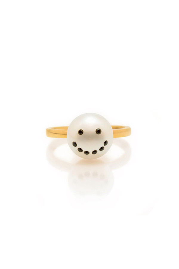 Nektar De Stagni Pearl Pave Ring Nektar De Stagni Pearl Pave Ring