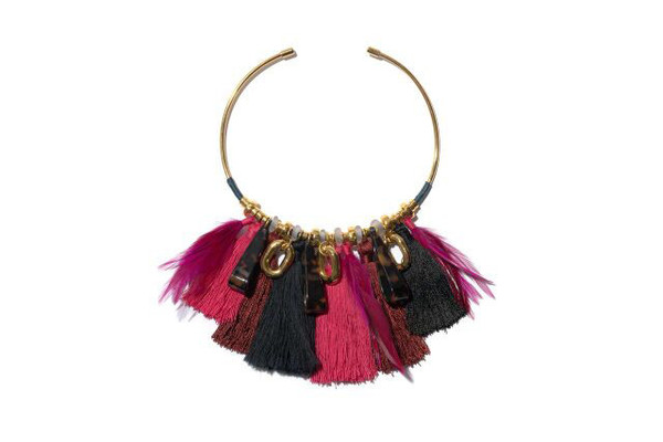 LIZZIE FORTUNATO TASSEL COLLAR LIZZIE FORTUNATO TASSEL COLLAR