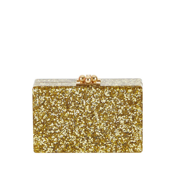 Edie Parker JEAN CHEVRON CLUTCH IN BRILLIANT STAR AND MIRROR Edie Parker JEAN CHEVRON CLUTCH IN BRILLIANT STAR AND MIRROR