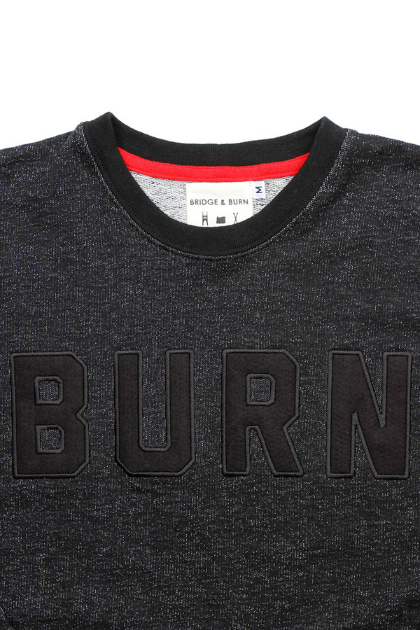 Columbiaknit BURN Men's Crew Black Columbiaknit BURN Men's Crew Black