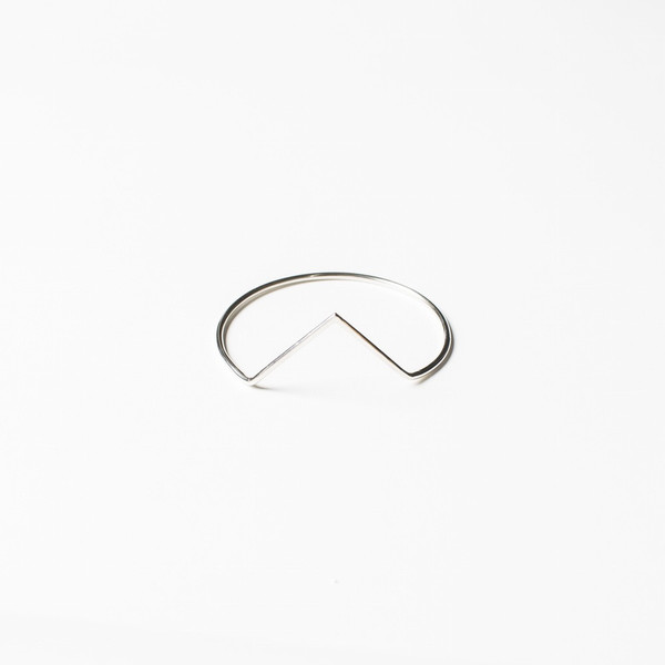 Another Feather Silver Dart Bangle Another Feather Silver Dart Bangle