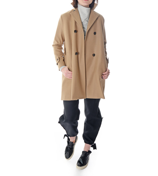 08sircus Camel Wool Peacoat 08sircus Camel Wool Peacoat