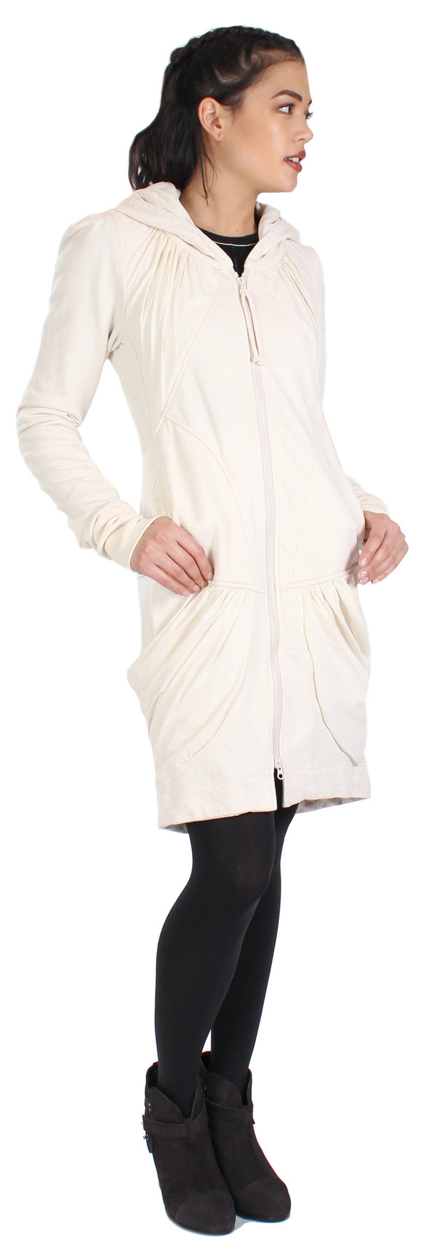 Prairie Underground Guinevere Hoodie in Natural Prairie Underground Guinevere Hoodie in Natural