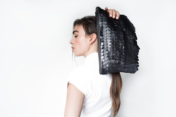 Primecut SCALLOP OVERSIZED CLUTCH Primecut SCALLOP OVERSIZED CLUTCH