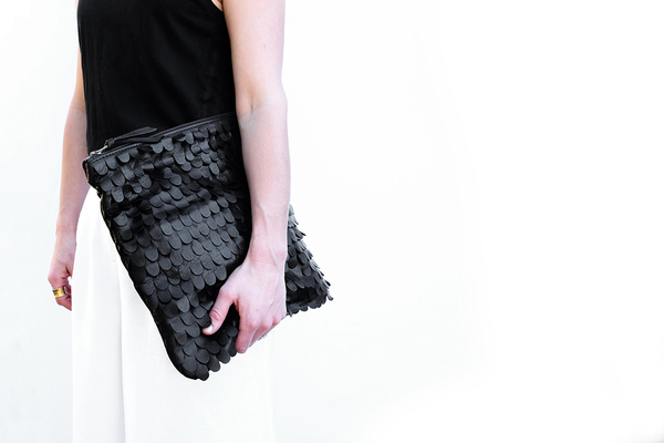 Primecut SCALLOP FOLD OVER CLUTCH Primecut SCALLOP FOLD OVER CLUTCH