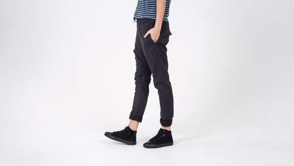 Unisex Zanerobe DROPSHOT CHINO CHARCOAL PANTS Unisex Zanerobe DROPSHOT CHINO CHARCOAL PANTS