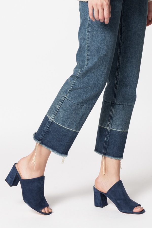 Maryam Nassir Zadeh Penelope - denim suede Maryam Nassir Zadeh Penelope - denim suede
