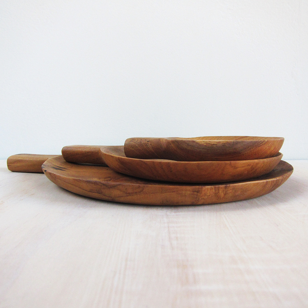 teak wood paddle trays teak wood paddle trays