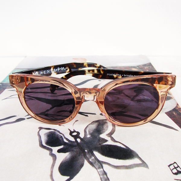 Raen Arkin Crystal Rose + Brindle Tortoise Sunglasses Raen Arkin Crystal Rose + Brindle Tortoise Sunglasses