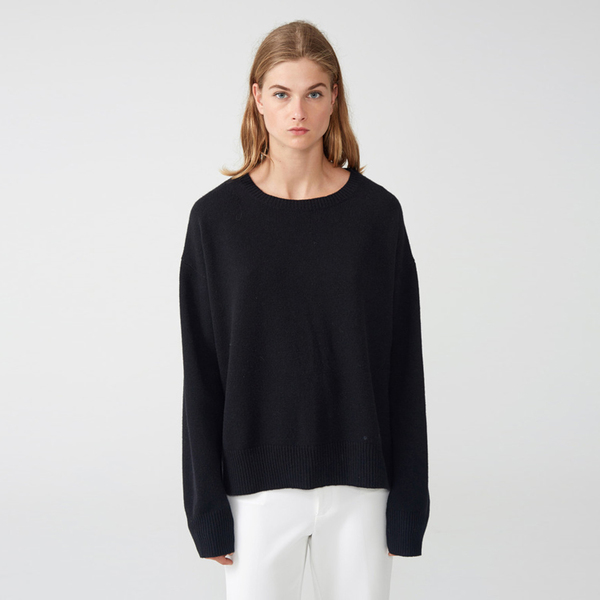 Organic by John Patrick potato sweater - black Organic by John Patrick potato sweater - black