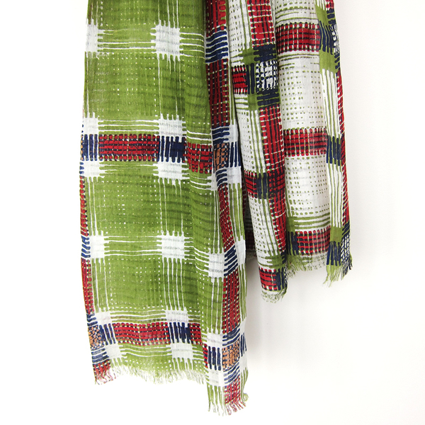 Épice plaid scarf - anis Épice plaid scarf - anis