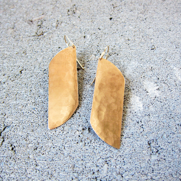 Christine Fail large shale earrings Christine Fail large shale earrings