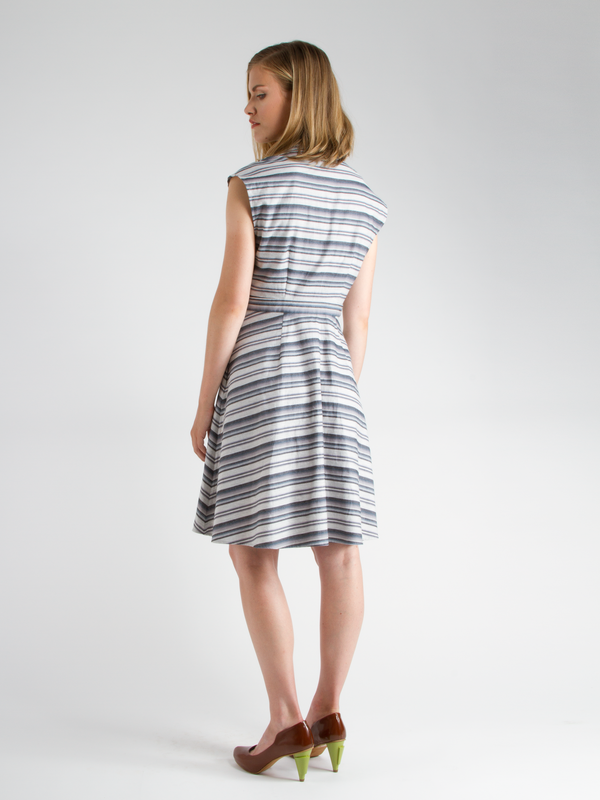 Swords-Smith Heather Blues Shirtdress Swords-Smith Heather Blues Shirtdress
