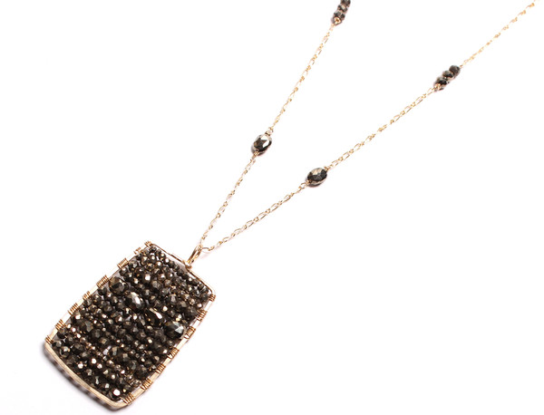 Pyrite Rectangle Paddle Pyrite Rectangle Paddle