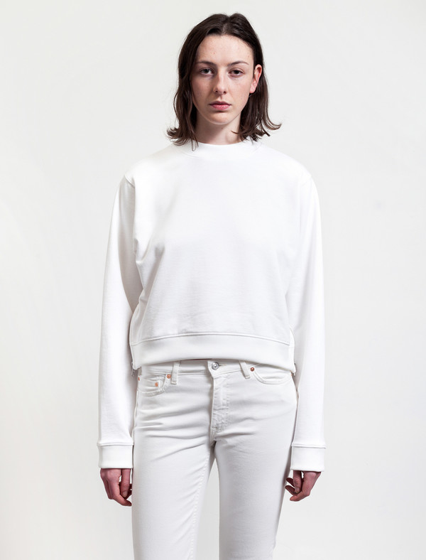 Acne Studios Bird Fleece Pearl White Acne Studios Bird Fleece Pearl White